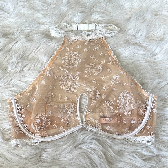 VS • Dream Angels Dandelion Halter Bralette - Picture 3 of 12